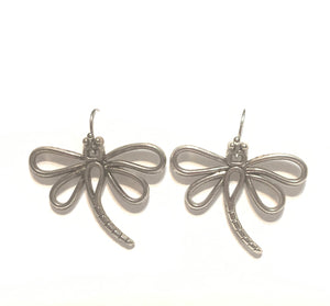 Hollow Dragonfly Earrings